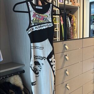 Graphic Print Women's Dress